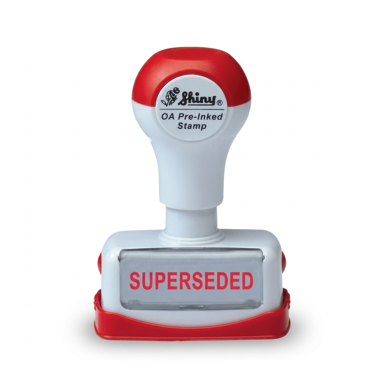 Shiny Stamp Superseded